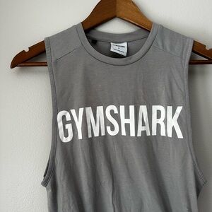Gymshark Charcoal Sleeveless Top